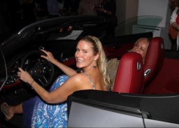Heather Haux tests out the Porsche 911 Turbo