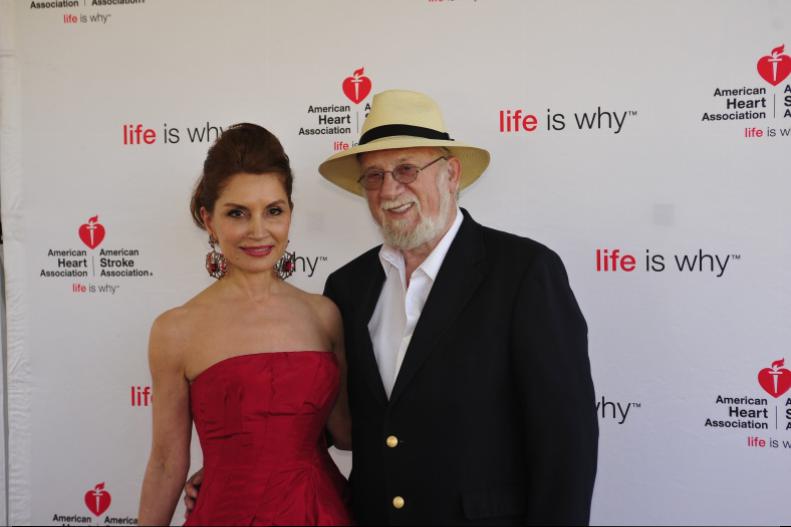 Jean Shafiroff, honoree of the ball with a very happy Dan Rattiner