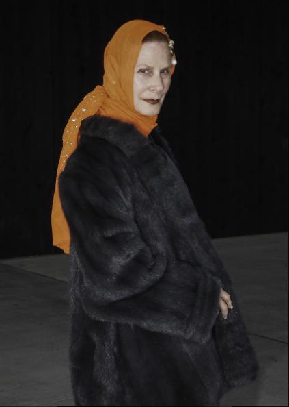 Anne Bendell looks like she was torn from the Grey Gardens movie poster
