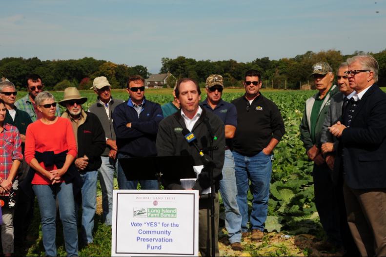 Rob Carpenter [LIFB] speaking about the Community Preservation Fund and Proposition 1.