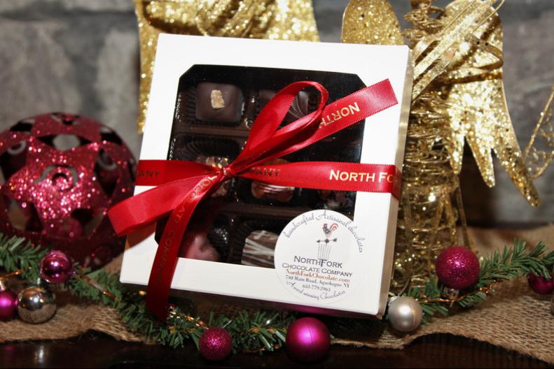 North Fork Chocolate box of artisanal dark chocolate selection