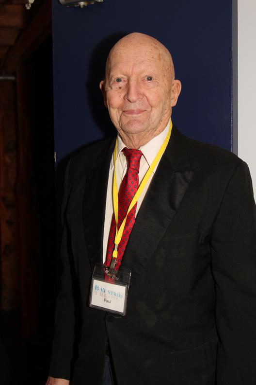 Bay Street Theater usher Paul Kallmeyer