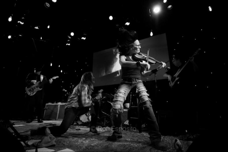 Randi Fishenfeld and Nancy Atlas rock. Hard. So does Johnny Blood (far left)