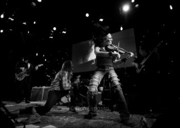 Randi Fishenfeld and Nancy Atlas rock. Hard. So does Johnny Blood (far left)