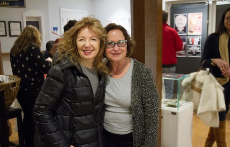 April Gornik and friend
