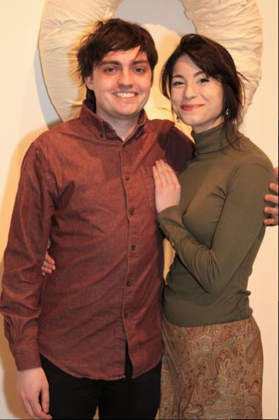 Reader Bernard Casserly and Amanda Irace