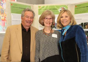 Myron Levine, Slow Food East End Chair Anne Howard, Susan Levine