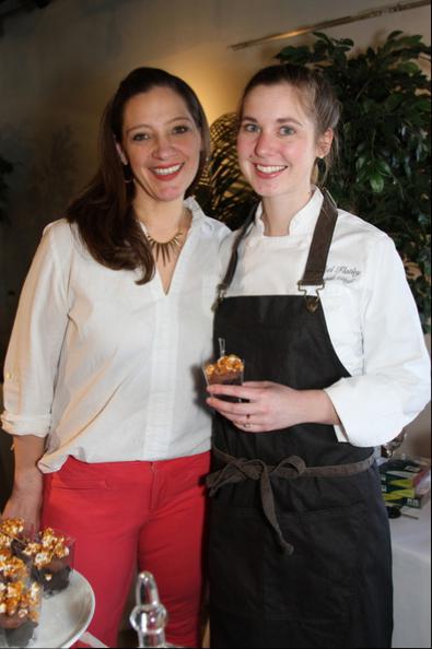 Honest Catering manager Sigrid Benedetti and pastry chef Rachel Flatley
