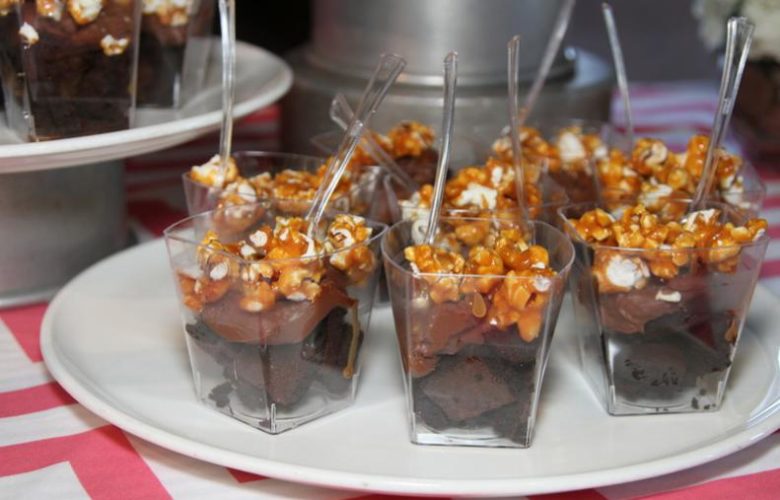 Sweet and savory desserts prepared by Rachel Flatley, pastry chef of Honest Management