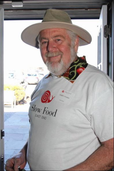 Volunteer Terry O'riodan