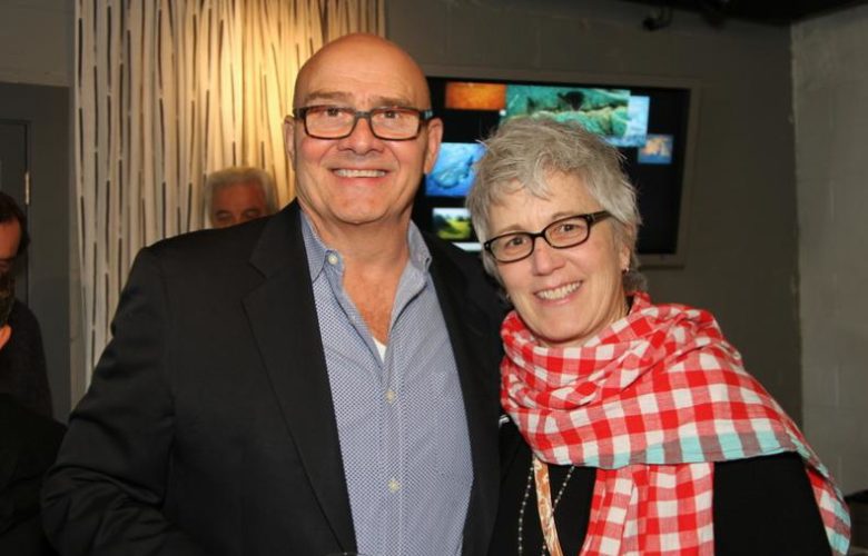 Food Talk host Steve Haweeli and producer Ellen Watson