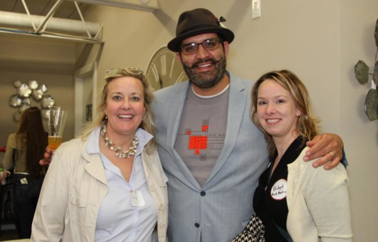 Slow Foods East End Co-chair Events Communications Kimm Folks, Martha Clara General Manager and Winemaker Juan E. Micieli-Martinez with wife Bridget Micieli-Martinez