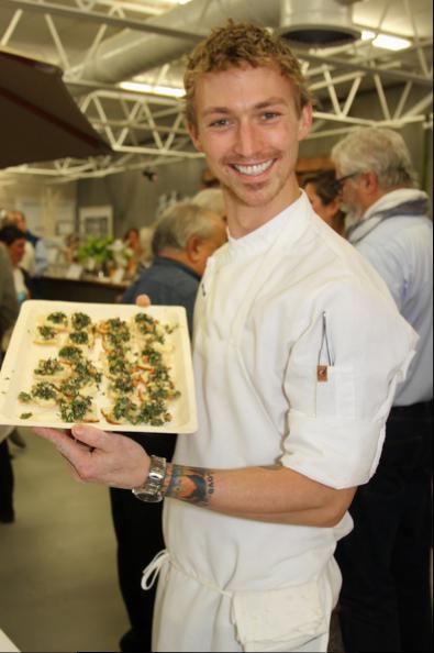 The North Fork Table & Inn sous chef, Stephan Bogardus