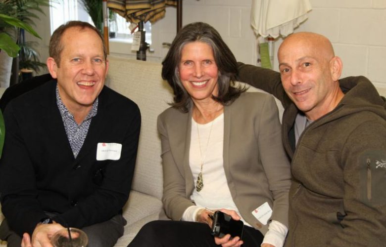 David Stewart, Slow Foods East End Co-chair Communications Committee Darlene Salatto Rose, Ron Bruce