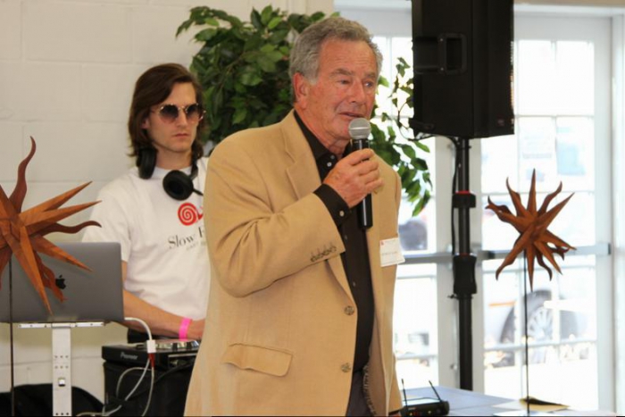 Myron Levine spoke about his son's legacy and the importance of the foundation