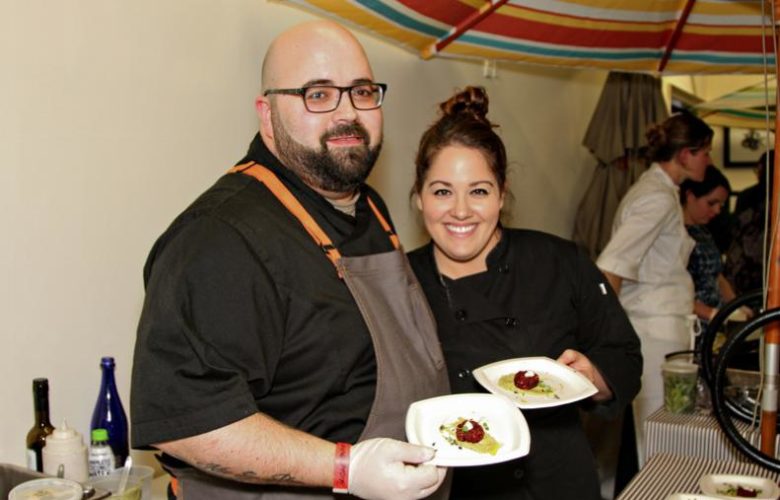 Bridgehampton Inn's Brian Szostak and Licia Kassim