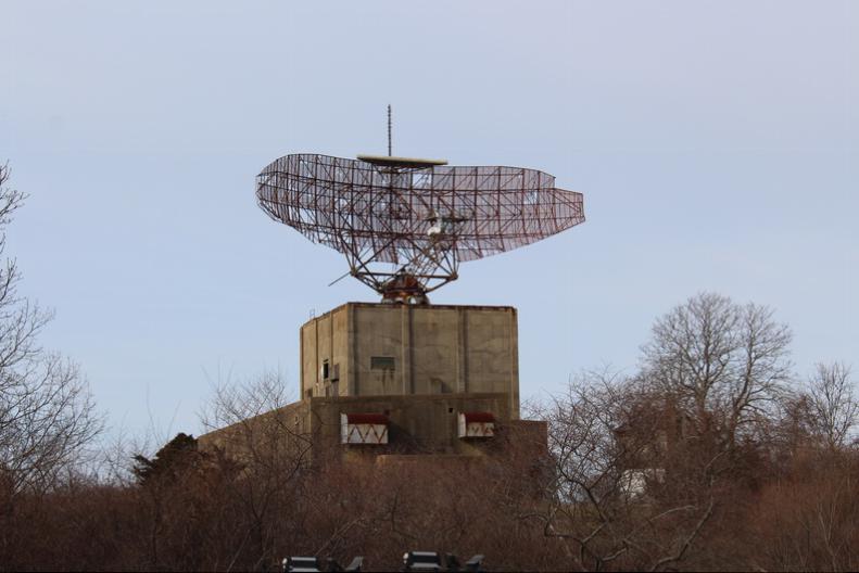 SAGE radar tower at Camp Hero