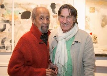 The show's elder statesmen artists Frank Wimberley and Hans Van de Bovenkamp