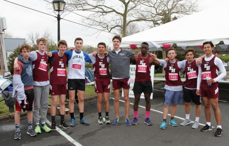 East Hampton Varsity Track team