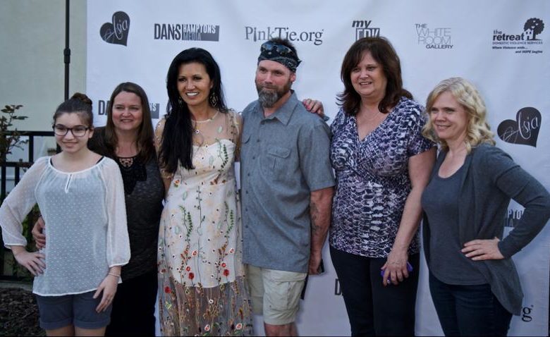 Gallery guests with Asia Lee