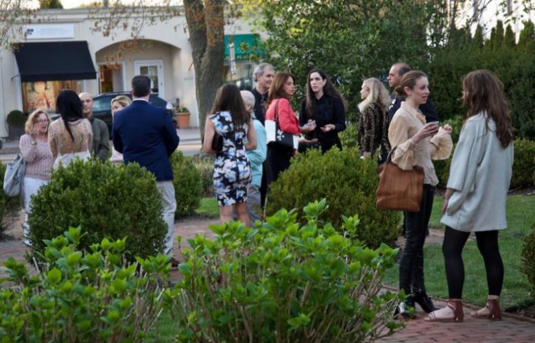 Guests at The White Room Gallery