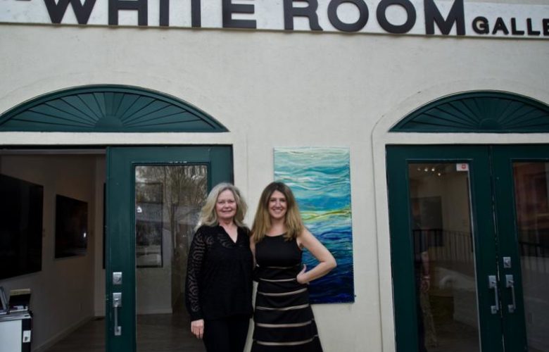 Owners of The White Room Gallery Sally Breen and Andrea Mcafferty