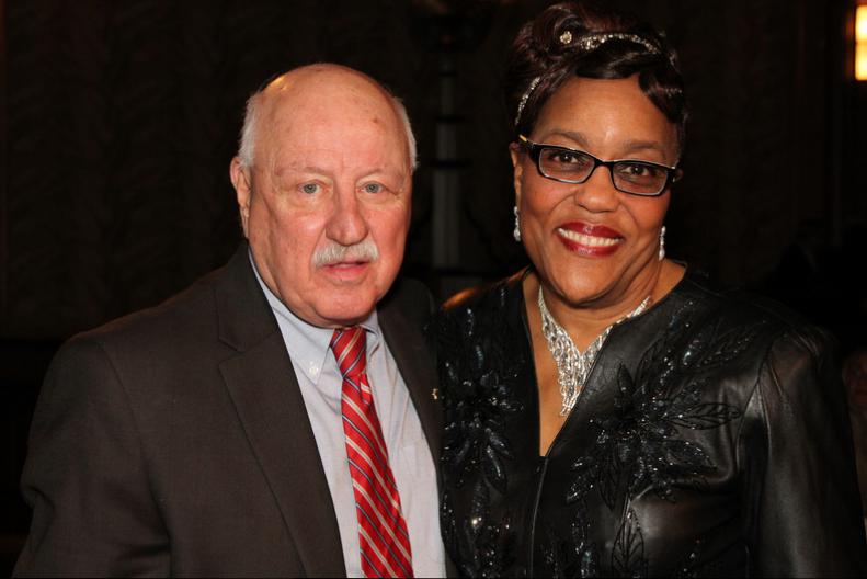 Honorees Senator Kenneth P. LaValle and Reverend Maryanne McElroy