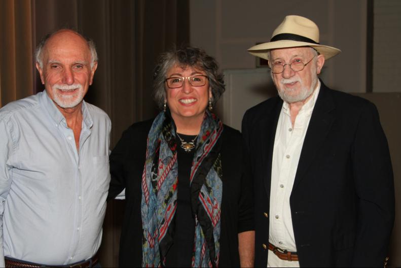 May readers Anthony Prestandrea, Linda Davies and Dan's Papers founder Dan Rattiner