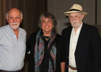 May readers Anthony Prestandrea, Linda Davies and Dan's Papers founder Dan Rattiner