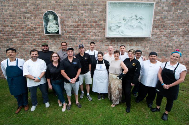 The Chefs of Dan's Rosé Soirée