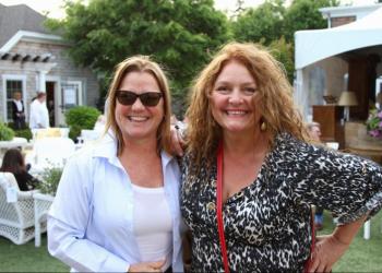 Carolann Sandoval and actress Aida Turturro
