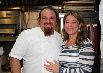 Co-owners of Bistro ete' Chef Arie and Liz Pavlou