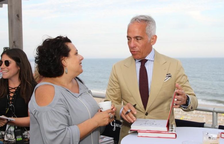 Geoffrey Zakarian signs "My Perfect Pantry"