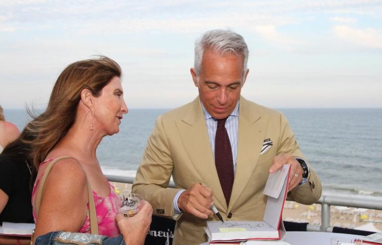 Geoffrey Zakarian signs "My Perfect Pantry"