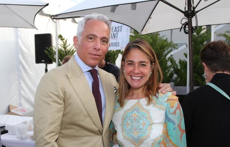 Geoffrey Zakarain with Wendy Leon