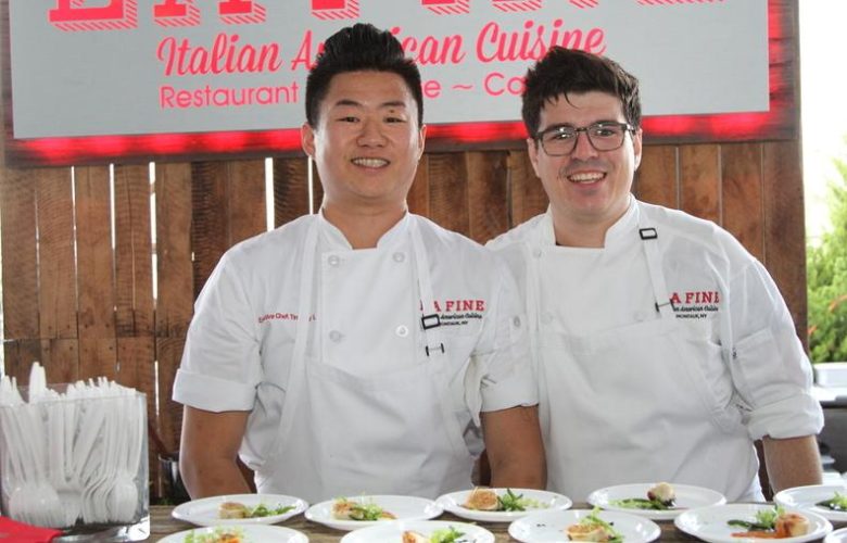 MMEInk Group LaFine, Chefs Timothy Lu and Leonardo Aragao
