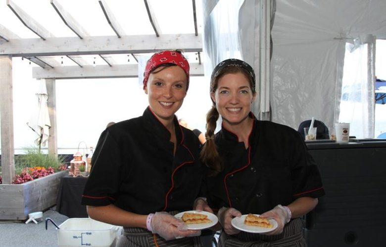 Tanya Simmonds-Rosa and Becky Moody of Bex Waffles