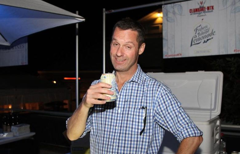 Mike Hardesty with Fishers Island Lemonade