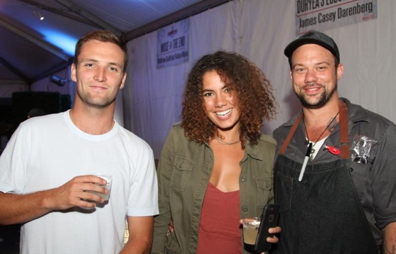 James Petrie, Jessica Bradley, Chef James Casey Darenberg of Duryea's