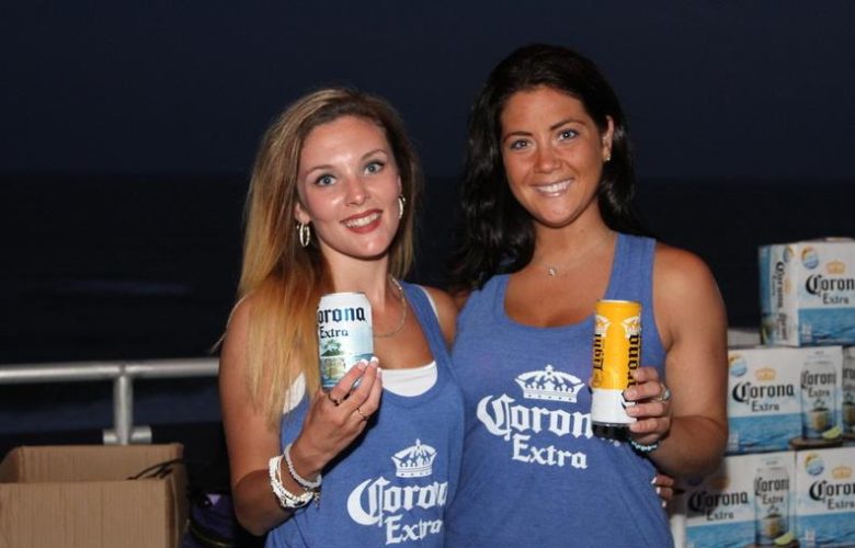 Erin Canning and Rebekah Peters of Corona