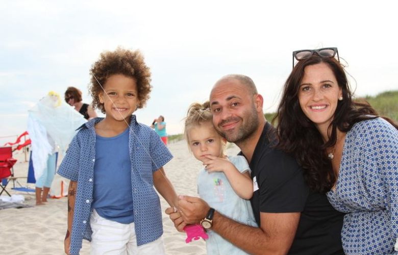 Dimitry and Yelena Goncharov with Mathias and Annabelle