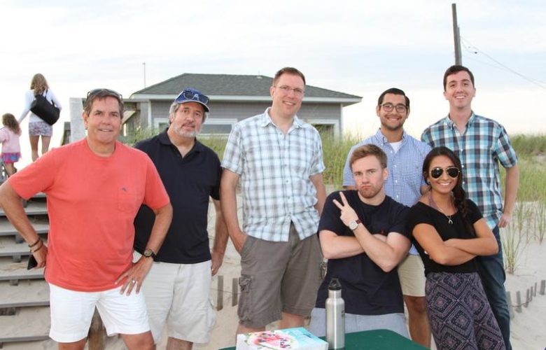 Members of the Dan's team wrapping up another successful event