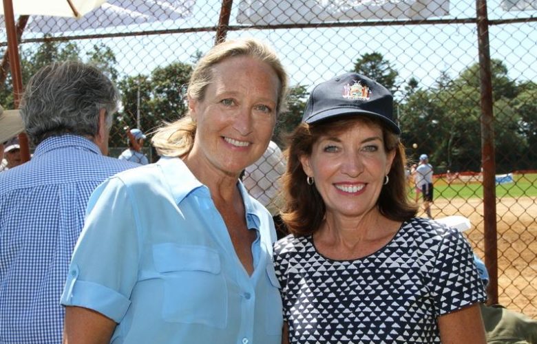 Suffolk County Legislator Bridget Fleming, Lieutenant Governor of NY Kathy Hochul