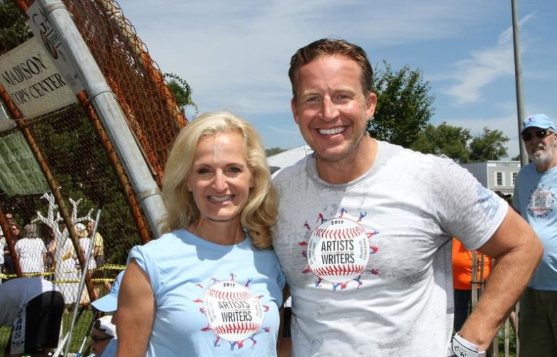 Sports broadcaster Ann Liguori, CBS News anchor Chris Wragge
