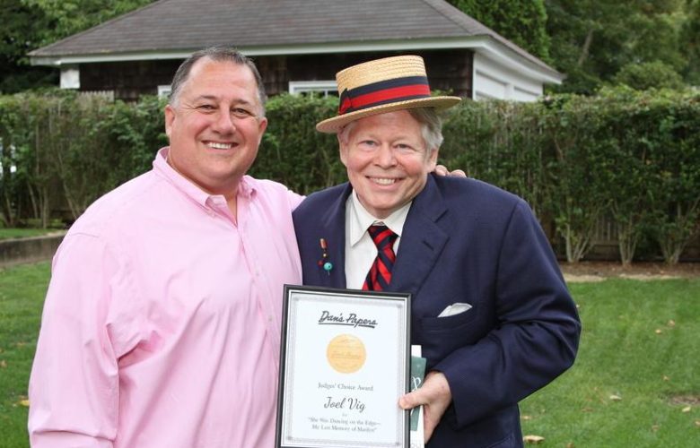 CEO and Editorial Director at Dan's Hamptons Media Eric Feil, Dan's Literary Prize 2017 Judges' Choice Award Winner for Non-Fiction Joel Vig