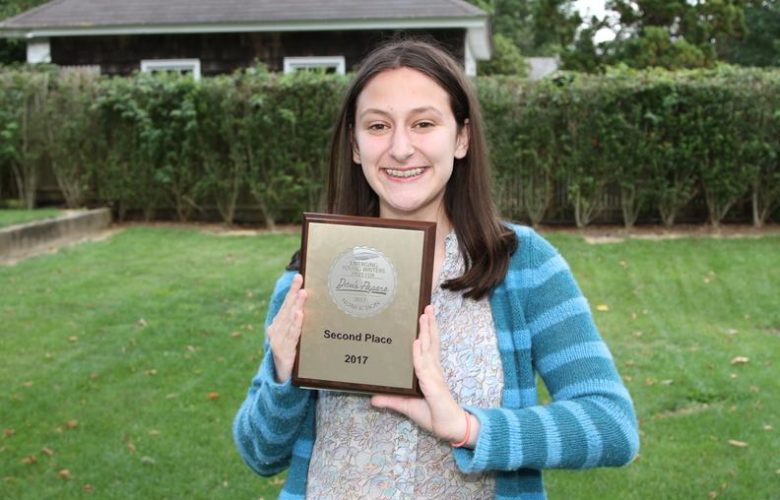 Jordan Ferdman, runner up for Emerging Young Writers