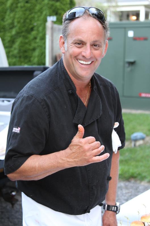 Chef extraordinaire Scott Kampf of Southampton Social Club and Union Cantina provided delicious light fare for guests