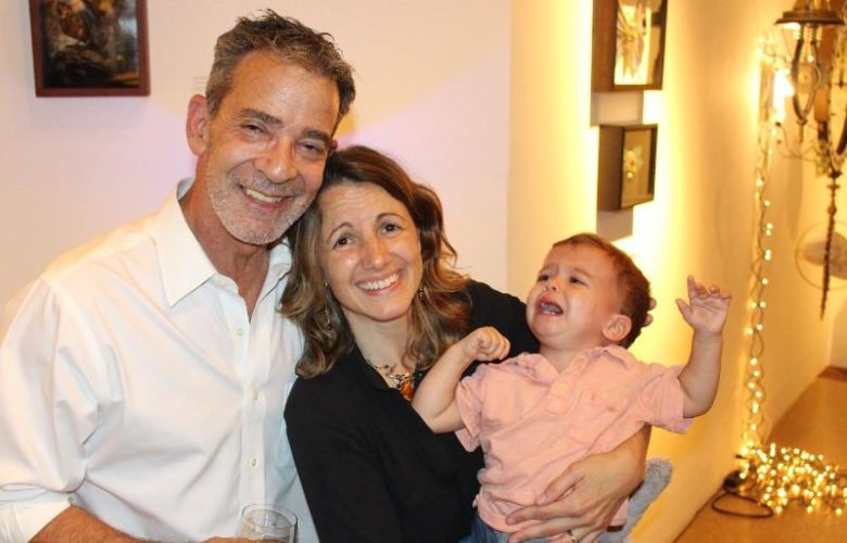 Art Donovan, daughter in-law Ashley McKenzie Donovan and grandson Andrew Michael