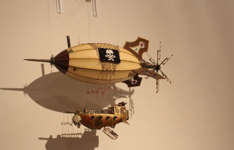Steampunk airship