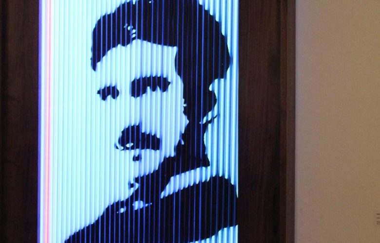 Nikola Tesla portrait by Clayton Orehek